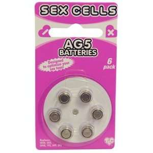  Tlcsex Cells Ag5 Batteries, 6 Pack