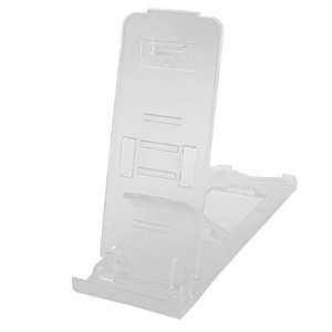   Clear White Plastic Folding Bracket Stand for Apple iPad Electronics