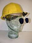 Cobalt Blue Glass Lenses Hard Hat Full Eye Furnace Observation Safety 