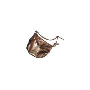  Authentic Coach Ali Rose Gold Leather Top Handle Pouch Purse 