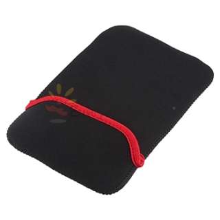 Purple Leather Case+Screen Protector+Stylus+Earphone+Sleeve Bag For 