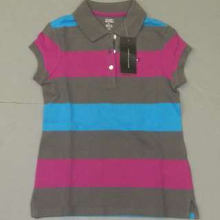 NWT GIRLS KIDS TOMMY HILFIGER CLASSIC S/S POLO SHIRT POLOS CHILDRENS T 
