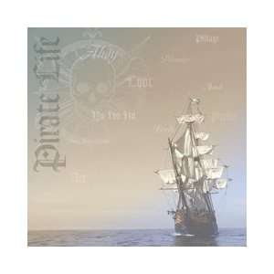 Paper House Productions   Pirate Collection   12 x 12 Paper   Pirate 