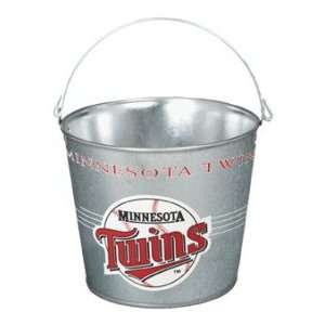  Minnesota Twins MLB 5 qt Metal Ice Bucket/Pail