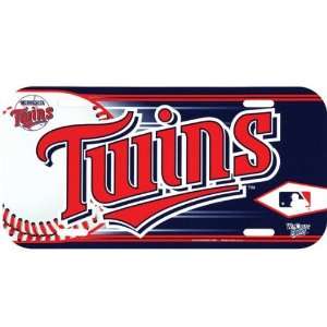  Twins   Baseball License Plate MLB Pro Baseball