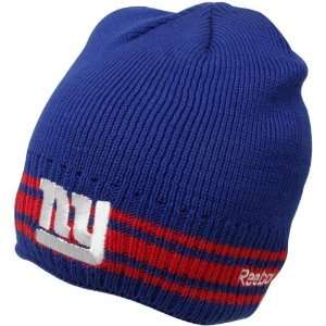  Reebok New York Giants Sideline Coaches Cuffless Knit Hat 
