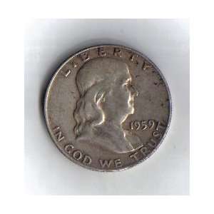  1959 Franklin Half Dollar 