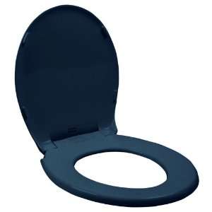   .011.209 Rise and Shine Round Toilet Seat with Cover, Rhapsody Blue