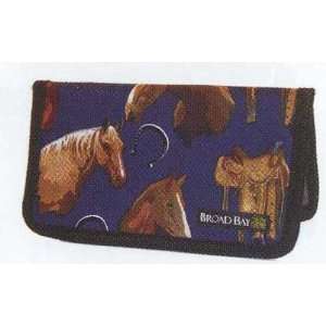  Saddle Horse Checkbook Cover (Travel and Novelty Items 