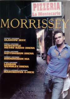 Morrissey tour poster new Large  