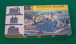 Vintage 1961 Revell HO Model Kit,Superior Bakery  