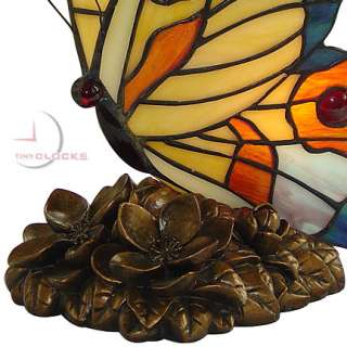 Butterfly on Lily Pad, Tiffany Stained Glass Lamp  