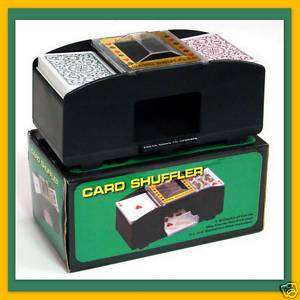 Automatic 2 Deck Poker Card Shuffle Electronic Shuffler  