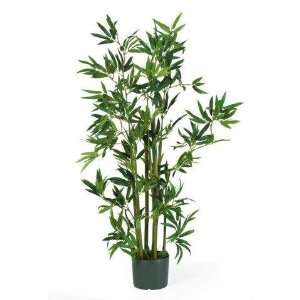 Exclusive By Nearly Natural 4 Ft Bamboo Silk Plant 