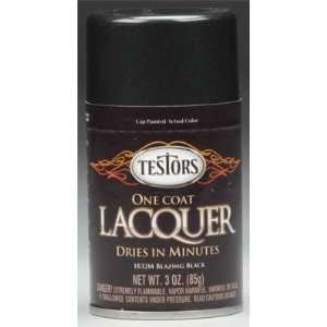  Testors 1832M 1 Coat Laquers Blaze Blk