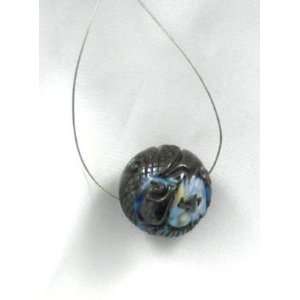  CARVED BOULDER OPAL LARGE CENTERPIECE BEAD 21mm 