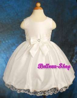 Wedding Flower Girls Party Pageant Dress Size 12m 18m  