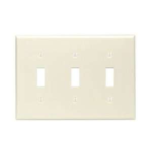    17 each Wallplate 3g Std Tog Alm (001 82011 000)