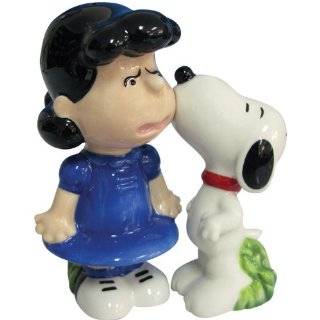   Magnetic Porky Pig and Petunia Salt and Pepper Shaker Set, 3 1/4 Inch