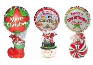 Your choice of Holiday Snowman, Christmas Stocking, or Peppermint 