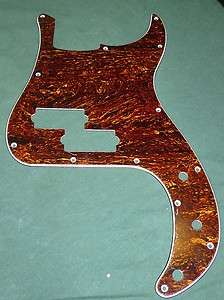 NEW BROWN TORTOISE BASS GUITAR REPLACEMENT PICKGUARD FOR FENDER 