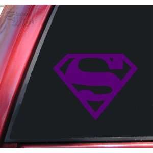  Superman Vinyl Decal Sticker   Purple Automotive