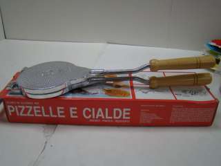 Pizzelle toasting iron made in Italy Beautiful (A606)  