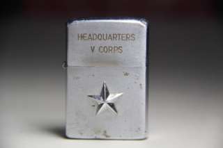 Zippo Lighter  Vietnam War.J.T.ROLLINSON 2ND Lt. Manufactured 1961 