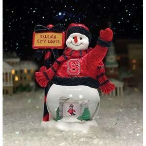   Carolina State Wolfpack NCAA City Limits Snowman