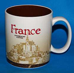 Starbucks France Mont St Michel Mug Series Paris NEW  