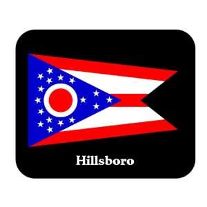  US State Flag   Hillsboro, Ohio (OH) Mouse Pad Everything 