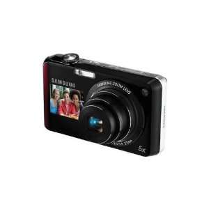 New Samsung Dualview Tl210 12.4mp Digital Camera Red Auto & Red Eye 