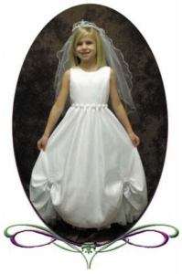 NWT Tip Top FIRST COMMUNION Pageant FLOWER GIRL Dress 6  