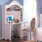 Coaster Sophie White Computer Desk with Hutch by Coaster Furniture