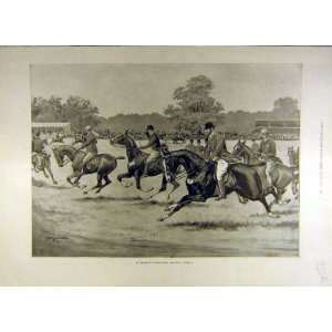   1900 Richmond Horse Show Siegfried Covent Garden Scene