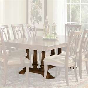 Liberty Furniture 2 piece Cotswold Manor Trestle Dining 