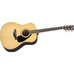  Yamaha L Series LL6 Dreadnought Acoustic Guitar with Case 