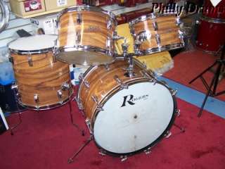 Nice Vintage Rogers 4pc 1972 KOA Drum Kit/Set  