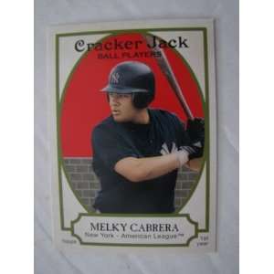  2005 Topps Cracker Jack Melky Cabrera Yankees SP RC BV $10 