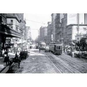 Exclusive By Buyenlarge Historic Philadelphia Trolleys 20x30 poster 