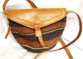   Fiber and Leather Hand Bag from Kenya Purses WorldofGood by 