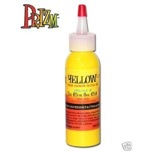  Prizm Yellow Tattoo Ink 2 Ounce Bottle 