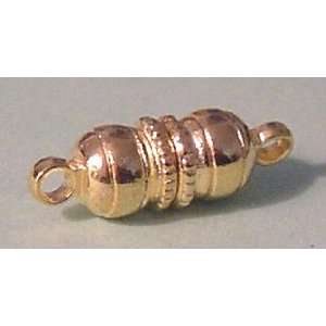   Gold Plated Round Ball Magnetic Clasps (Pkg 5) Arts, Crafts & Sewing