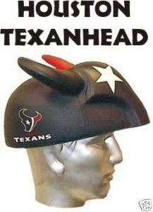 NFL Foam Hat Texan Head, Houston Texans, NEW  