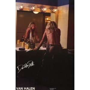 Van Halen   David Lee Roth   Dressing Room 23x35 Poster  