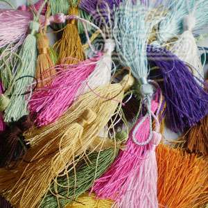 Mixed 12cm Tassel Craft Sewing Curtains Trimming Embellishment T23 