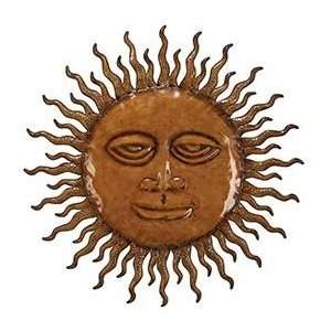  Sun God Spiral Rays Metal Wall Art Decor Sculpture 24 