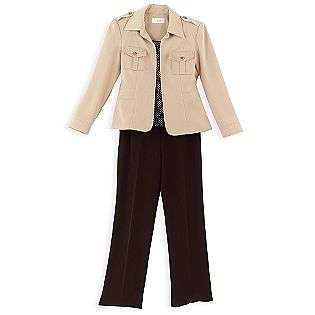 Piece, Jacket/Shell/Pant Set  Sag Harbor Clothing Womens Suits 
