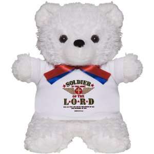  Teddy Bear White Soldier in the Army of the Lord 