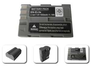 EN EL3e ENEL3e Battery For Nikon D90 D200 D300S D70 NEW  